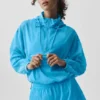 1/4 Zip Go Time-tröja – azurblå