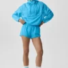 1/4 Zip Go Time-tröja – azurblå