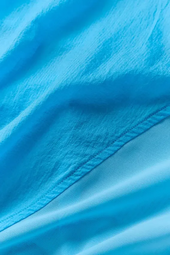 1/4 Zip Go Time-tröja – azurblå