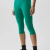 16" High-Waist Airbrush-capribyxa – Emerald Isle