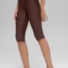 16'' High-Waist Airlift Capri – Brownstone