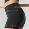 3" Alo Softsculpt High-Waist Precision Short – Svart
