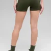3" Alo Softsculpt High-Waist Precision-shorts – olivgrön