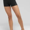 4" Airbrush Race Pace-shorts med High-Waist – svart/vit