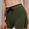 4" High-Waist Airbrush Race Pace Shorts – grön oliv/svart