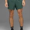 5" Adapt löparshorts – Clover Green
