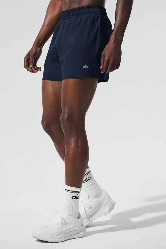 5" Adapt löparshorts – Navy