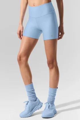 5" Airlift Energy-shorts – Seashell Blue