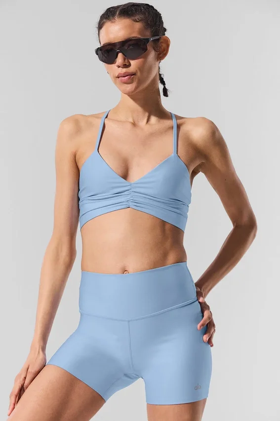 5" Airlift Energy-shorts – Seashell Blue