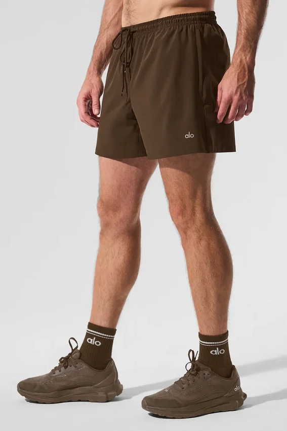 5" Circuit Shorts – Espresso