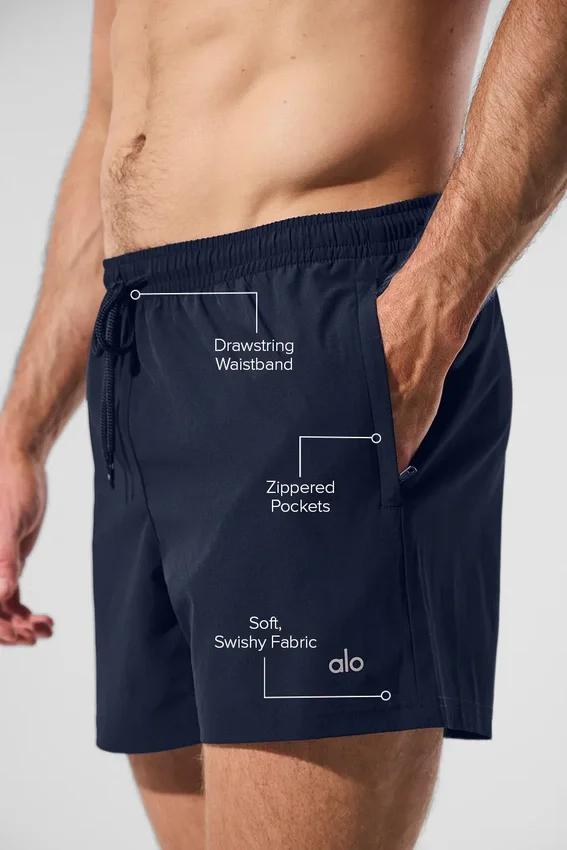 5" Circuit Shorts – Navy