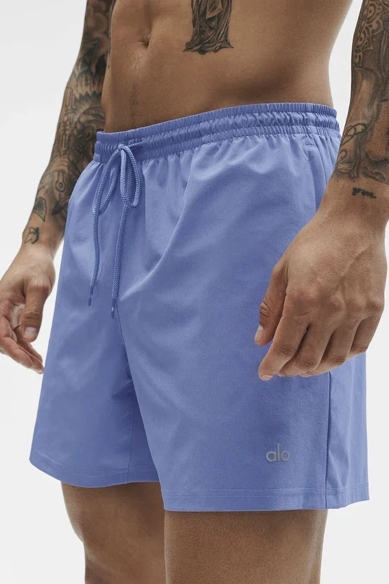 5" Circuit Shorts – Provence Blue
