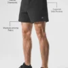 5" Repetition Shorts – Svart