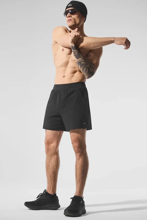 5" Repetition Shorts – Svart