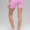 5" sömlösa ribbade Favorite-shorts – Candy Heart Pink