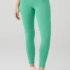 7/8-långa Airbrush Legging med hög midja – Lettuce