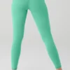7/8-långa Airbrush Legging med hög midja – Lettuce