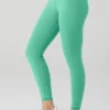 7/8-långa Airbrush Legging med hög midja – Lettuce