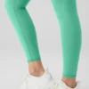 7/8-långa Airbrush Legging med hög midja – Lettuce