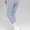 7/8-långa Airbrush Legging med hög midja – Winter Frost