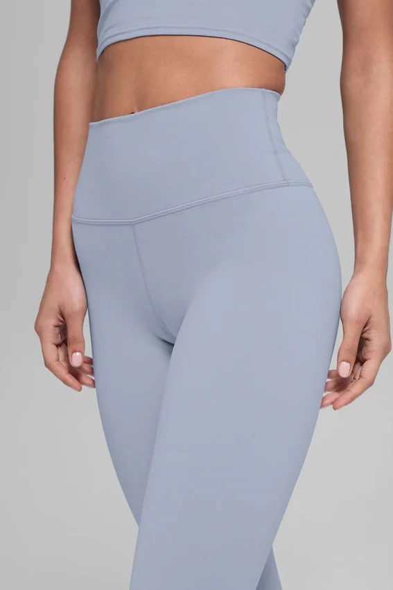 7/8-långa Airbrush Legging med hög midja – Winter Frost