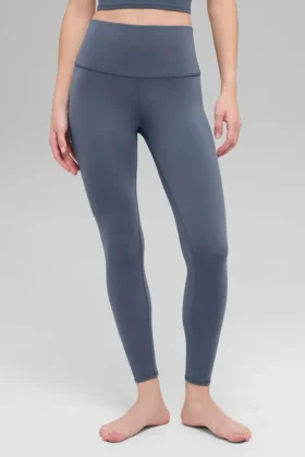 7/8-långa High-Waist Airbrush Legging – Bluestone