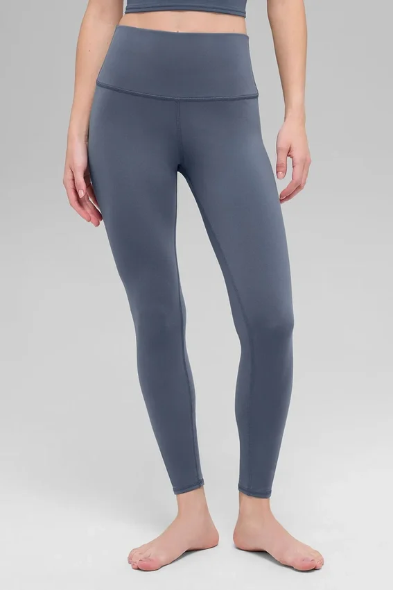 7/8-långa High-Waist Airbrush Legging – Bluestone