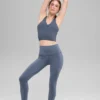 7/8-långa High-Waist Airbrush Legging – Bluestone