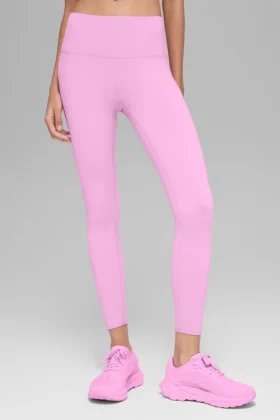 7/8-långa High-Waist Airbrush Legging – Candy Heart Pink