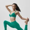 7/8-långa High-Waist Airbrush Legging – Emerald Isle