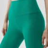 7/8-långa High-Waist Airbrush Legging – Emerald Isle