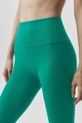 7/8-långa High-Waist Airbrush Legging – Emerald Isle