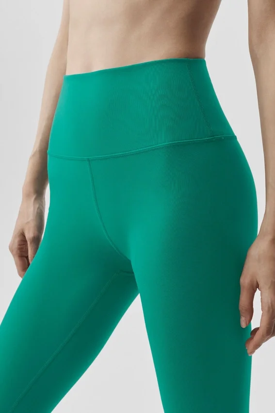 7/8-långa High-Waist Airbrush Legging – Emerald Isle