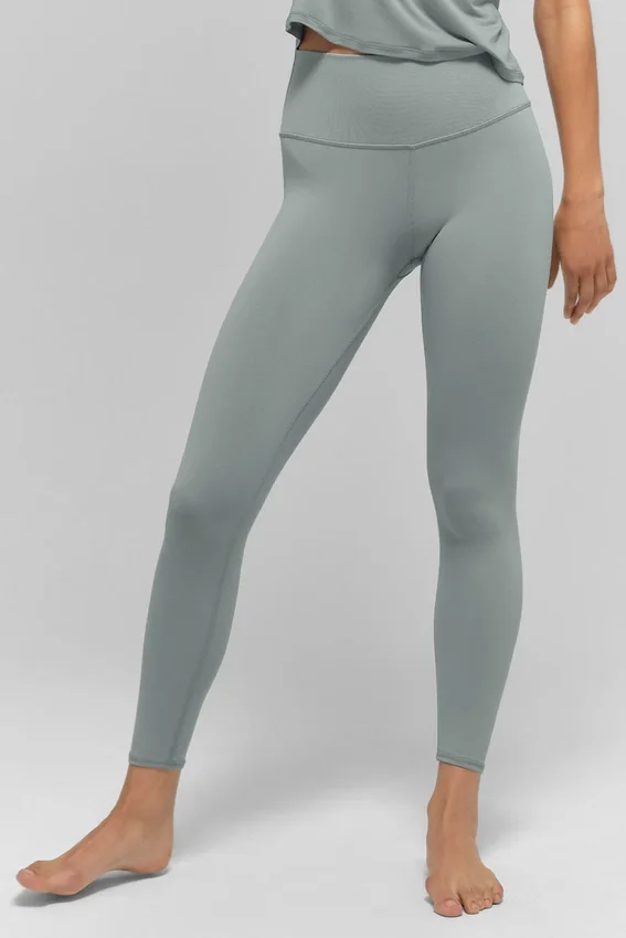 7/8-långa High-Waist Airbrush Legging – Lunar Grey