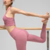 7/8-långa High-Waist Airbrush Legging – Pink Wild Rose