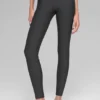 7/8-långa High-Waist Airlift Legging – antracit