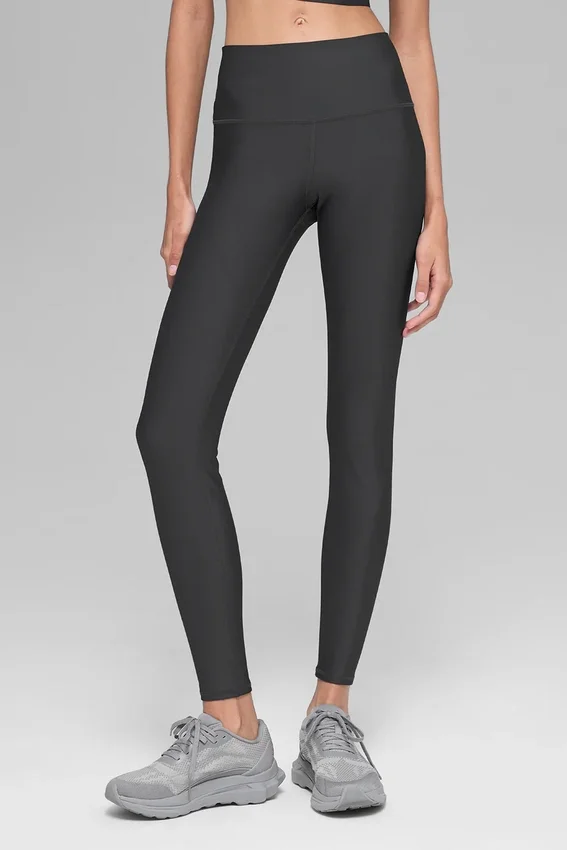 7/8-långa High-Waist Airlift Legging – antracit