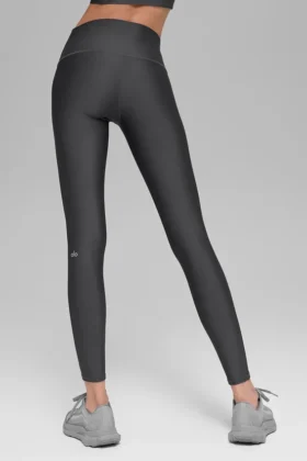 7/8-långa High-Waist Airlift Legging – antracit