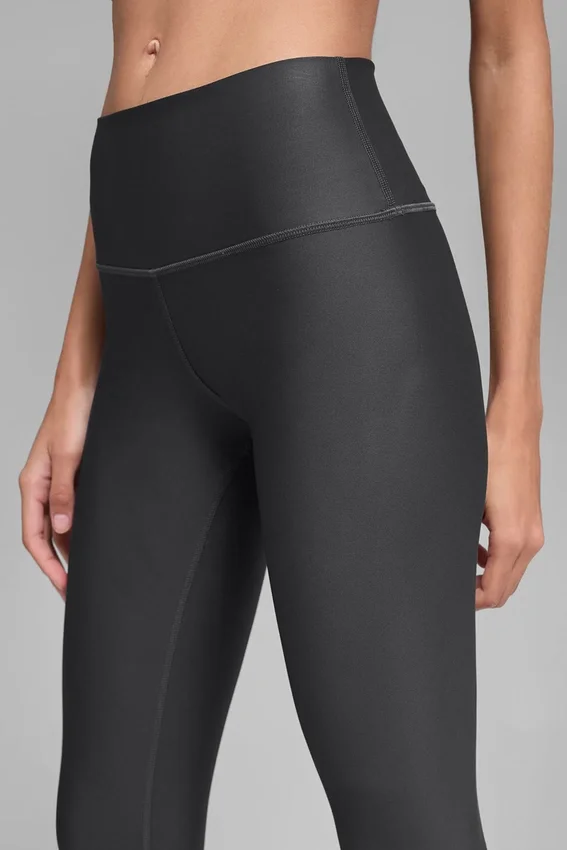 7/8-långa High-Waist Airlift Legging – antracit