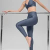 7/8-långa High-Waist Airlift Legging – Bluestone