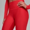 7/8-långa High-Waist Airlift Legging – Bright Red