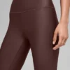 7/8-långa High-Waist Airlift Legging – Brownstone