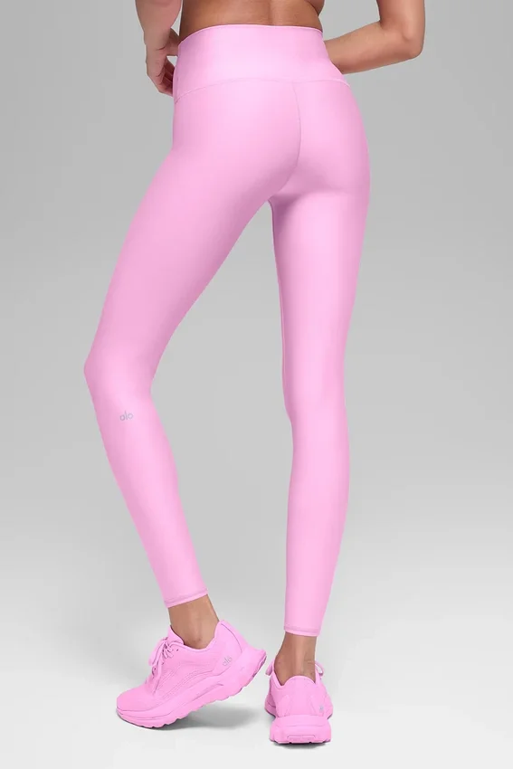 7/8-långa High-Waist Airlift Legging – Candy Heart Pink