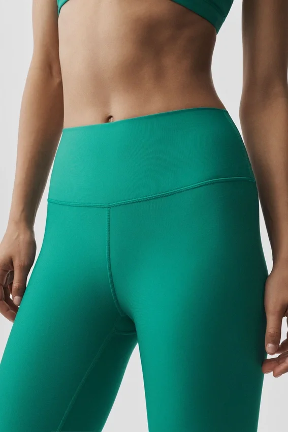 7/8-långa High-Waist Airlift Legging – Emerald Isle