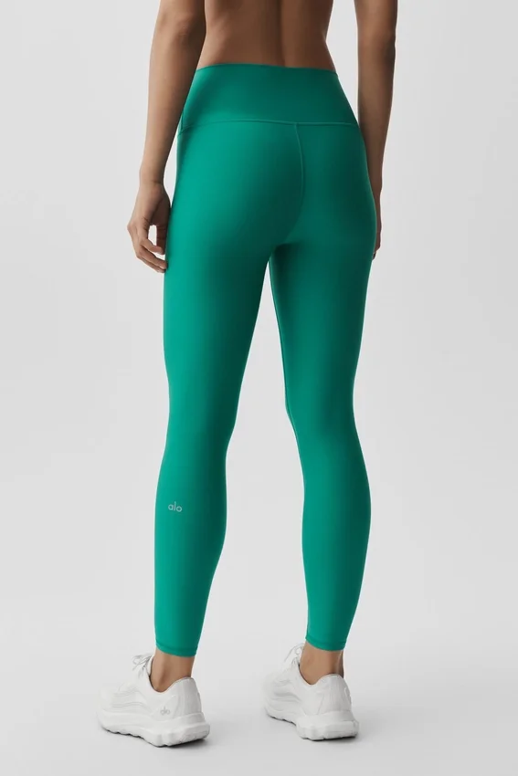 7/8-långa High-Waist Airlift Legging – Emerald Isle
