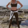7/8-långa High-Waist Airlift Legging – Espresso