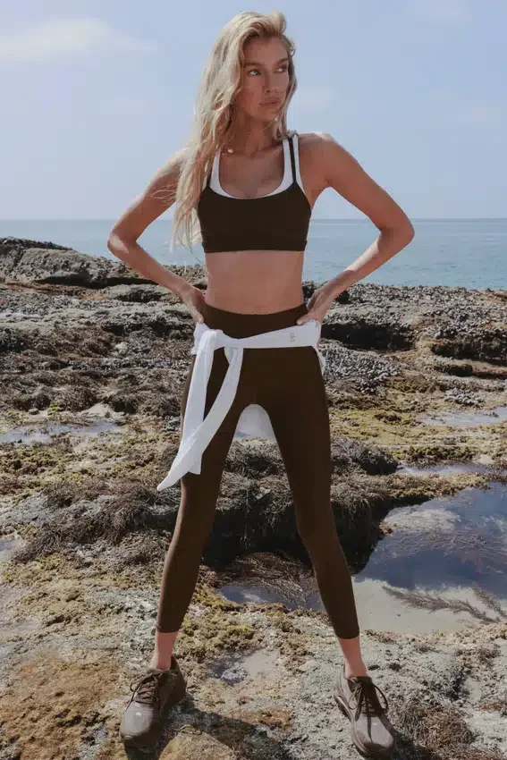 7/8-långa High-Waist Airlift Legging – Espresso