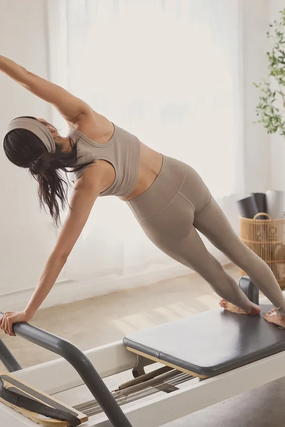 7/8-långa High-Waist Airlift Legging – Gravel