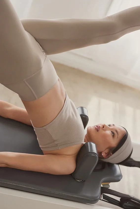 7/8-långa High-Waist Airlift Legging – Gravel