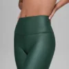7/8-långa High-Waist Airlift Legging – klövergrön